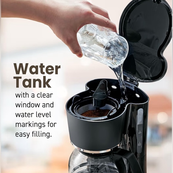 Elite Gourmet EHC-5055 Automatic 5-Cup Brew & Drip Coffee Maker - Picture 5 of 5